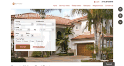 Desktop Screenshot of homes-el-paso.com